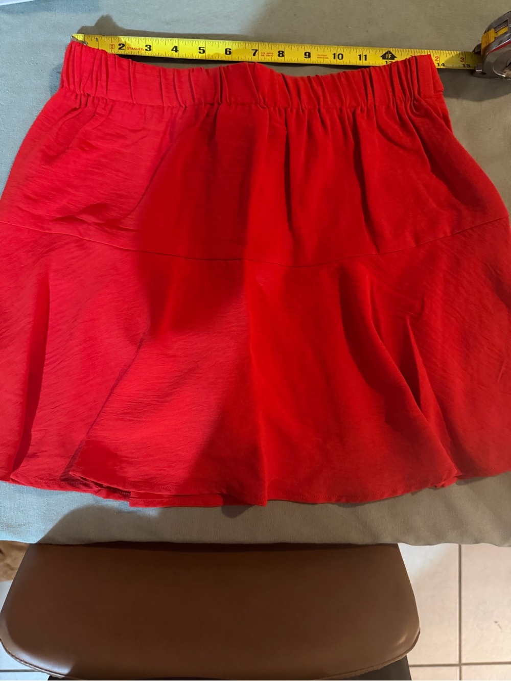 Soho Red Tie-Front Skort - Picture 6 of 6